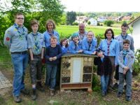 Insektenhotel fertig